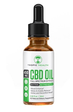 Tropic Health CBD Tincture for cancer