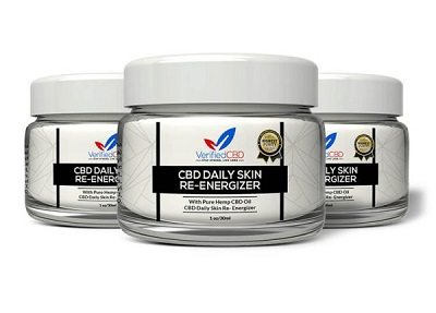 CBD Daily Skin Re-Energizer By Verified CBD