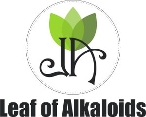 logo leaf of alkaloids